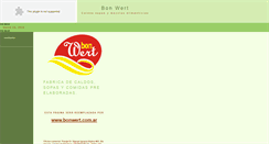 Desktop Screenshot of bonwert.bbt.net.ar