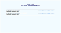 Desktop Screenshot of juanantoniozapata.bbt.net.ar